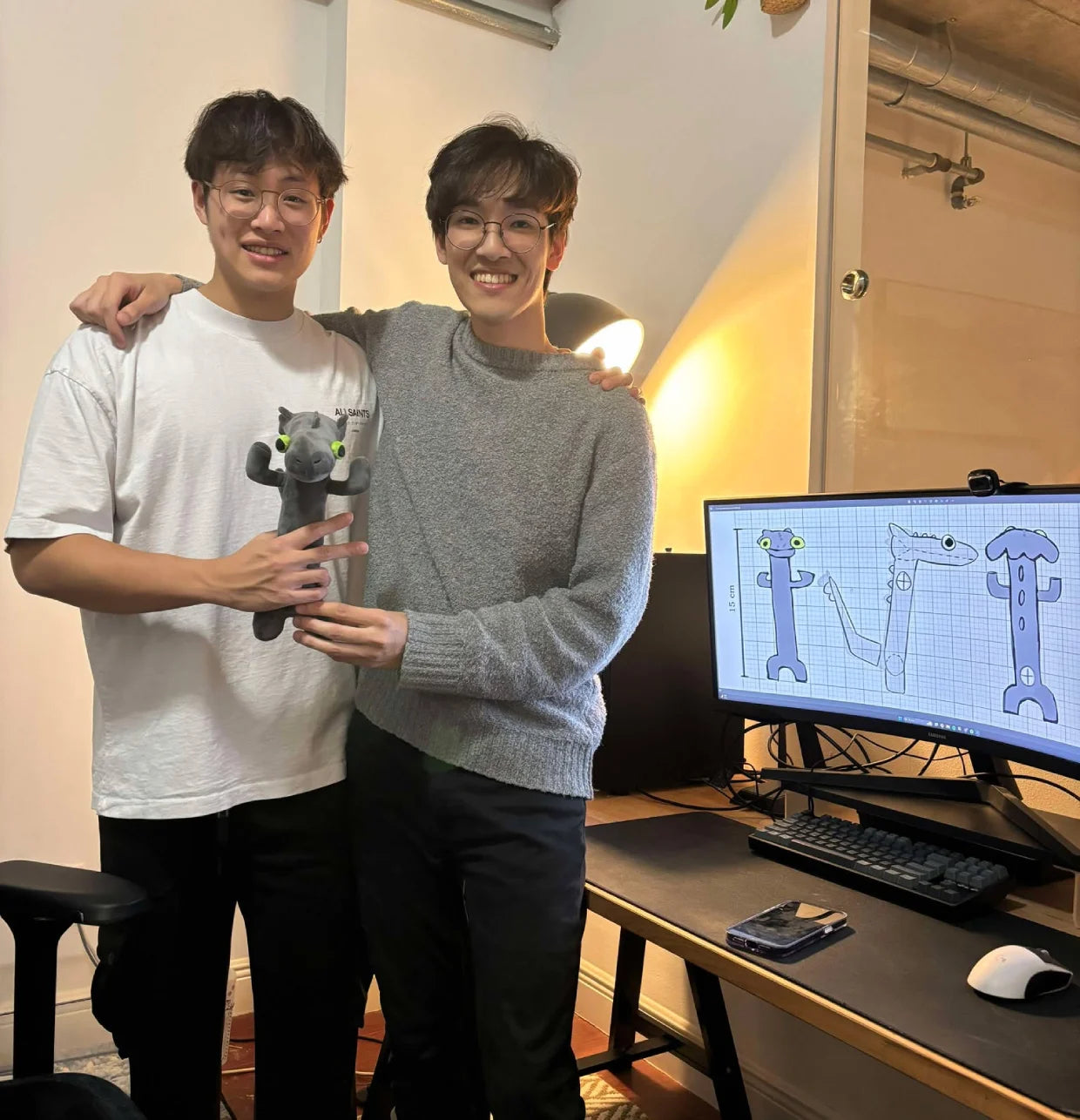 graphic of girl holding a toy