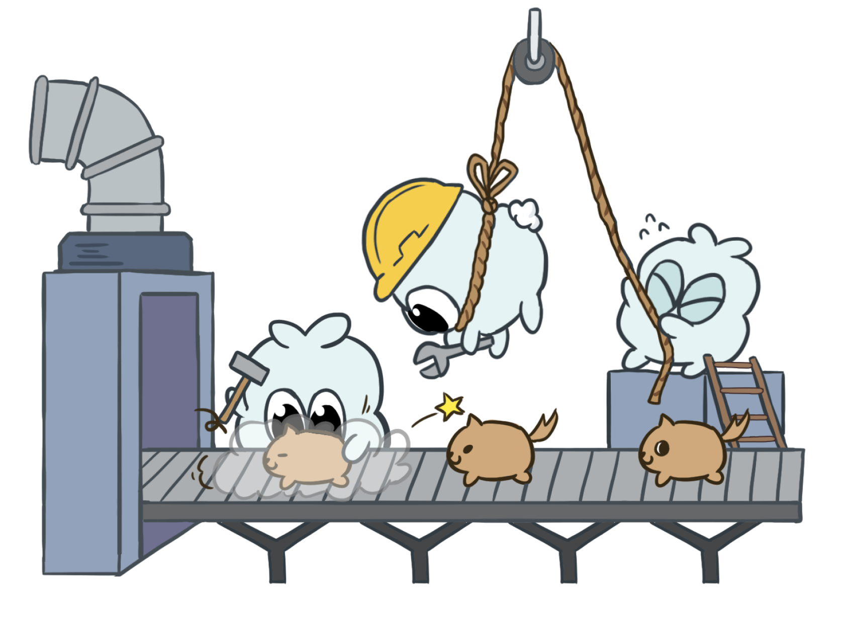 graphic of girl holding a toy